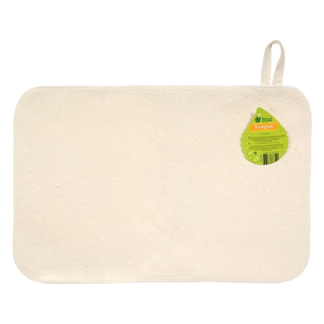 Нарушена упаковка!  <296599> Коврик для сауны 49,5х33 см''Банные штучки'', войлок 41002