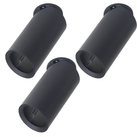 Комплект 3шт. Спот Arte Lamp Nodo A3213PL-1BK-3 