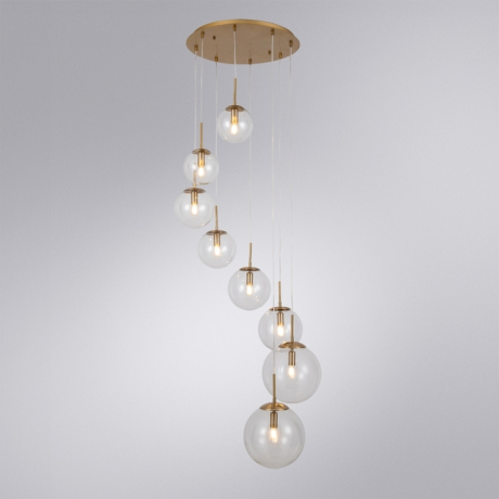 Подвесная люстра Arte Lamp Volare с поддержкой Алиса A1900SP-8AB-A 