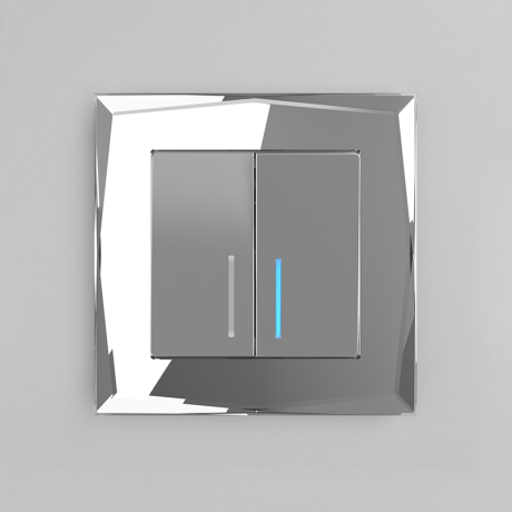 Рамка на 1 пост Werkel Diamant (зеркальный) W0011220