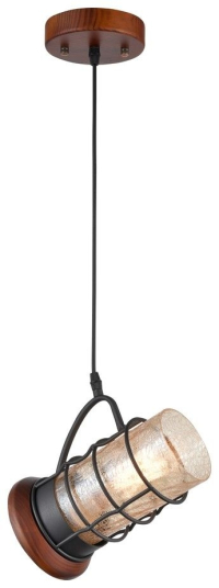 Подвесной светильник с лампочкой Velante 561-706-01+Lamps E27 Свеча