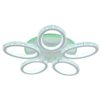 Светодиодная диммируемая люстра с ПДУ Profit Light 8033/5 WHT