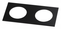 357597 NT18 000 Рамка для двух встраиваемых светильников Novotech Metis