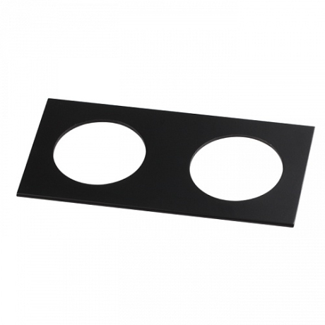 357597 NT18 000 Рамка для двух встраиваемых светильников Novotech Metis 