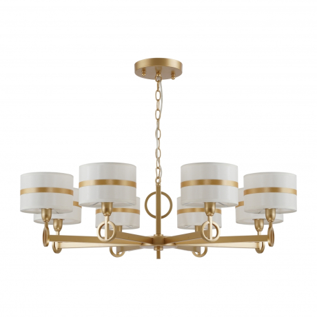 Подвесная люстра с лампочками Favourite Mateo 2634-8P+Lamps E14 Свеча 