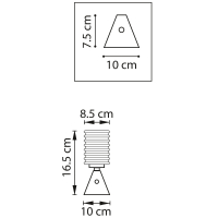 Настольная лампа Alfa Lightstar 745915