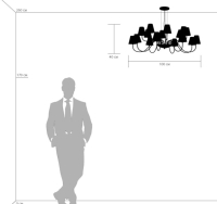 758162 Подвесная люстра Lightstar Diafano