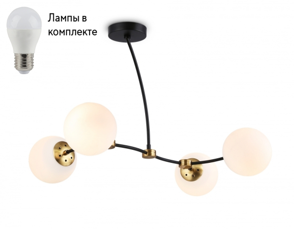 Подвесной светильник с лампочками Ambrella light TR2544+Lamps 