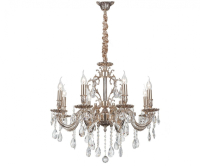 Подвесная люстра Lucia Tucci Barletta 1730.8 Coffe Gold