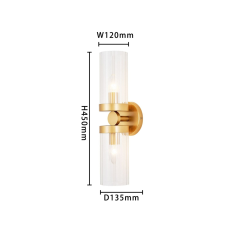 Светильник с лампочками настенный, комплект от Lustrof. №385062-617552 