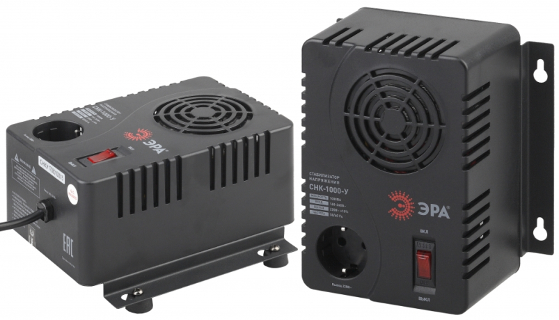 Стабилизатор напряжения ЭРА СНК-1000-У Б0031064