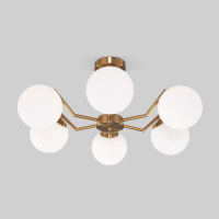 Потолочная люстра Eurosvet Frost 70154/6 латунь (a057067)