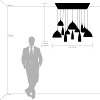 810223 Подвесная люстра Lightstar с поддержкой Маруся Simple light 810
