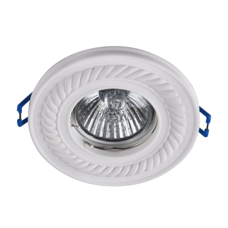 Встраиваемый светильник Maytoni Gyps Classic DL283-1-01-W 