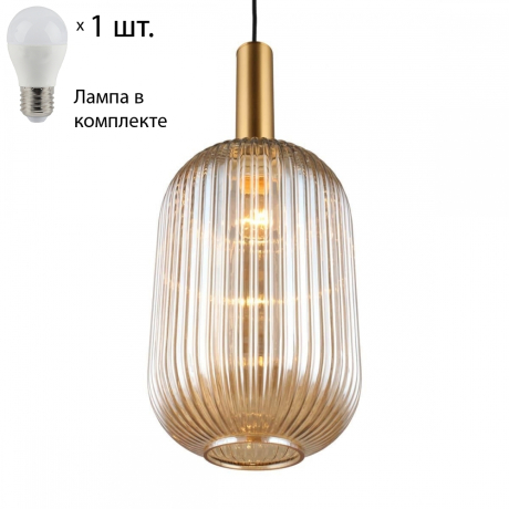 Светильник подвесной с лампочкой Omnilux OML-99516-01+Lamps 