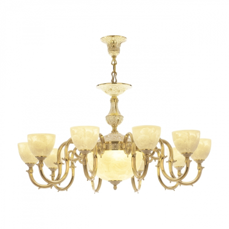 Люстра Bohemia Ivele Crystal 72203P/10/300 G P1 U Rose 