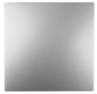 Кнопка ЭРА 12 10AX 250V алюминий 12-1111-03 Б0047832