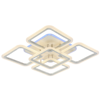 Светодиодная диммируемая люстра с ПДУ Profit Light 8075/4+1 PGD 140W+10W RGB