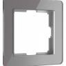 Рамка на 1 пост Werkel Acrylic (графит) W0012704