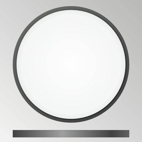 Светодиодный настенно-потолочный ультратонкий светильник Citilux Бейсик CL738321V Черный 