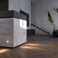 Встраиваемая LED подсветка три режима с датчиком движения (белый) W1154601 Werkel