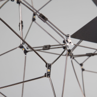 Подвесной светильник 90368/7 черный жемчуг Eurosvet (a065027)