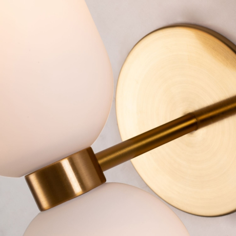 Бра на стену со светодиодными лампами, комплект от Lustrof. №286108-618167 