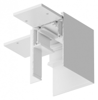 Соединитель угловой внешний для треков накладных Maytoni Technical Accessories for tracks TRA004CL-21W