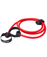 Нарушена упаковка!  <381046> Эспандер лыжника-пловца ES-901, 8х14х2200 мм, 5 кг, красный 4680459126528