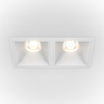 Встраиваемый светильник Maytoni Technical Alfa DL043-02-10W4K-D-SQ-W 