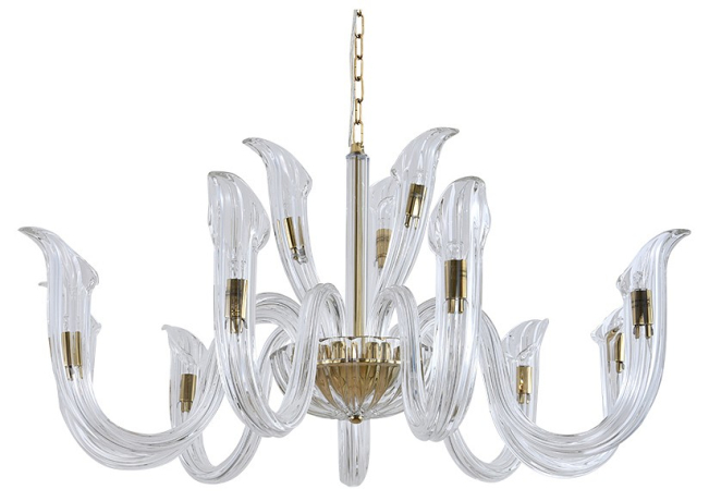 Подвесная люстра Newport LILIA 3653+9/C gold 