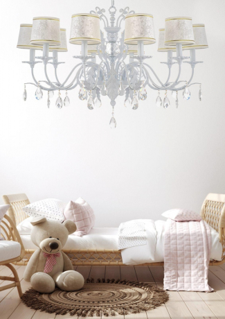 Подвесная люстра Dio DArte Elite Firenze E 1.1.10.600 W 