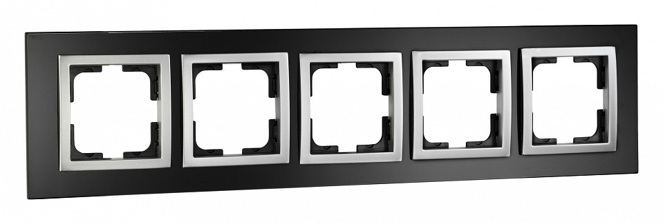 Рамка на 5 постов Mono Electric Style Glass 107-720000-164