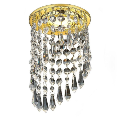 K2247 CL/G Встраиваемый светильник Ambrella light Crystal 