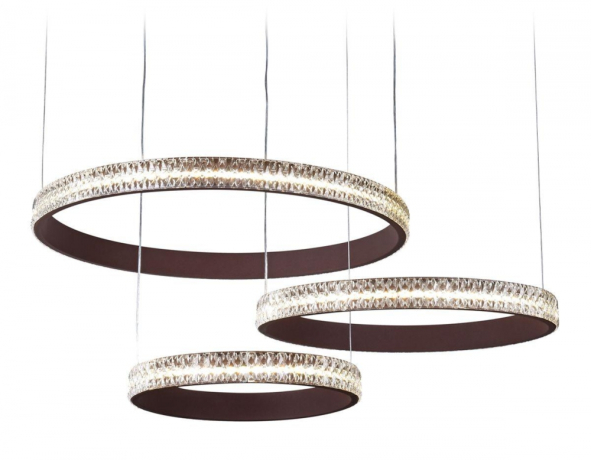 Подвесная диммируемая люстра с пультом ДУ Ambrella light FA6162 CF 