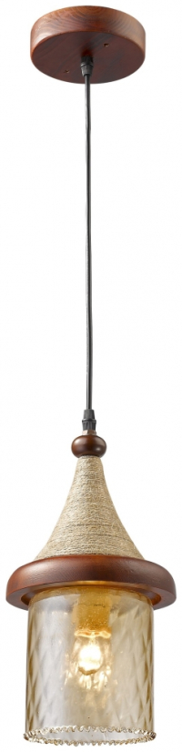 Подвесной светильник со светодиодной лампочкой E27, комплект от Lustrof. №150436-623401