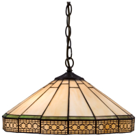 Светильник подвесной в стиле тиффани со светодиодными лампами E27, комплект от Lustrof. №151385-623491
