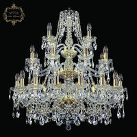 Подвесная люстра Bohemia Art Classic 11.25 11.25.16+8+4.300.3d.Gd.Sp