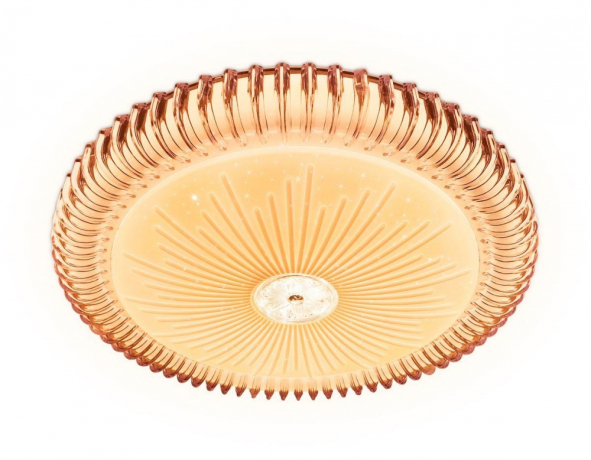 Потолочный светодиодный светильник с пультом ДУ (инфракрасный) Ambrella light Orbital FF97 