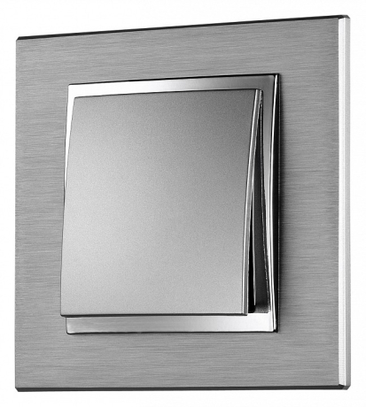 Рамка на 1 пост Mono Electric Style Aluminium 107-800000-160 