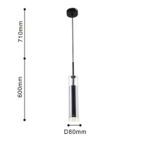 Светильник подвесной с лампочками, комплект от Lustrof. № 178952-617716