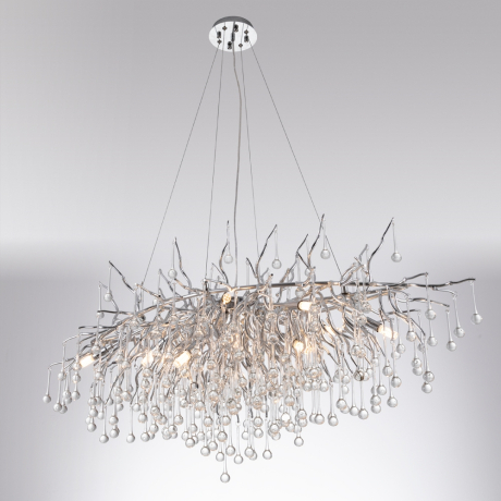 Подвесная люстра с лампочками DIVINARE 3132/26 SP-13+Lamps 