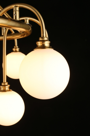 Люстра подвесная с Led лампочками в комплекте APLOYT APL.839.03.15+Lamps 