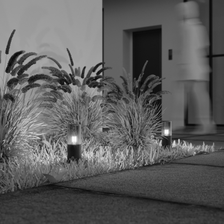 Нарушена упаковка!  <680405> Ландшафтный светильник Outdoor O432FL-01GF Amas