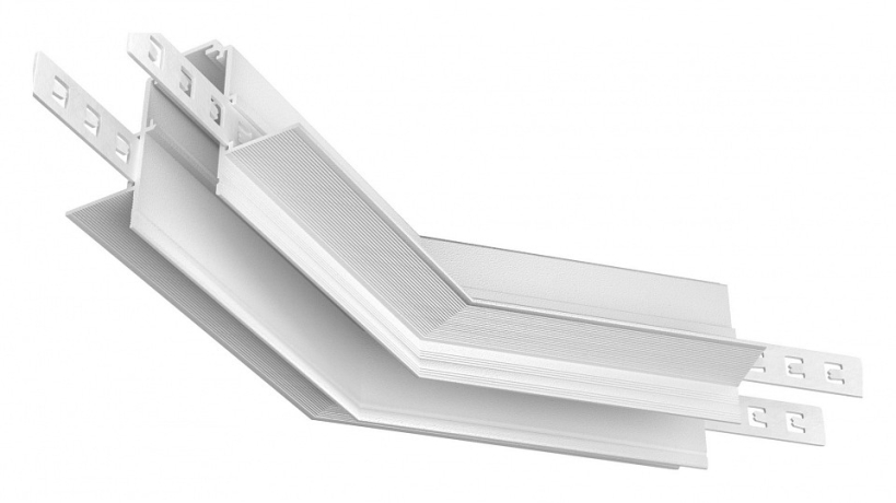 Соединитель угловой L-образный для треков встраиваемых Maytoni Technical Accessories for tracks Exility TRA034CLO-42.12W