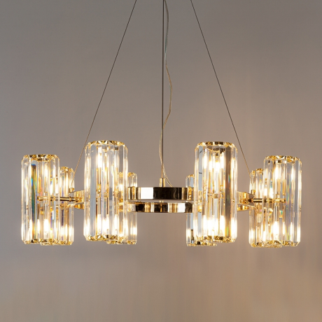 Люстра подвесная Arte lamp SANTORINI с Алисой A1049SP-16GO-A 