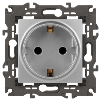 Нарушена упаковка!  <169285> Розетка ЭРА Elegance 2P E Schuko 16A 250V 14-2101-03 Б0034266