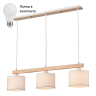 Светильник подвесной с Led лампочками в комплекте Velante 518-716-03+Lamps 