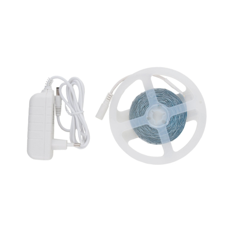 5м. Комплект светодиодной ленты теплого цвета 3300К 2835, 4,8W, 12V, 60LED/m, IP20 Elektrostandard SLS 01 CW IP 20 (a049836) 