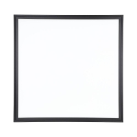 900819 Потолочный светильник  SALOBRENA 1, 33W (LED), 4000K, 4700lm, L595, B595, H50, алюминий, сталь, черный / пластик, белый Eglo